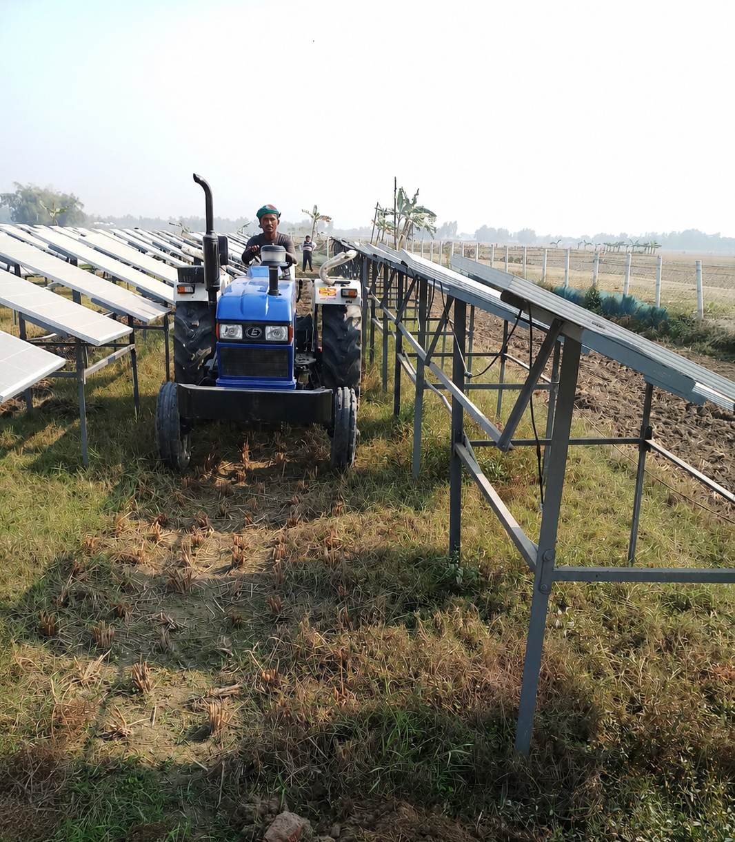 Solar energy system supporting rural productivity
